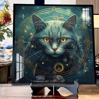 file tranh trang guong con giap meo tuoi mao 0352