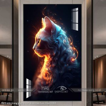 file tranh trang guong con giap meo tuoi mao 0365