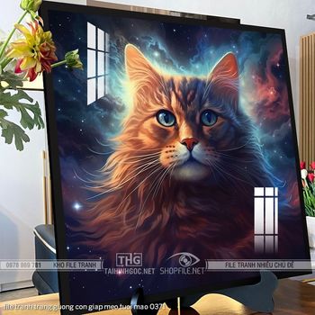 file tranh trang guong con giap meo tuoi mao 0371