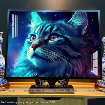 file tranh trang guong con giap meo tuoi mao 0375