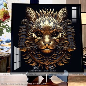 file tranh trang guong con giap meo tuoi mao 0389