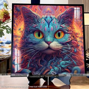 file tranh trang guong con giap meo tuoi mao 0391