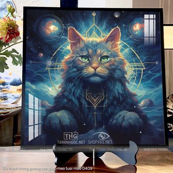 file tranh trang guong con giap meo tuoi mao 0409