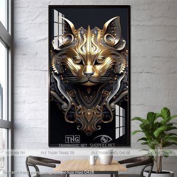 file tranh trang guong con giap meo tuoi mao 0428