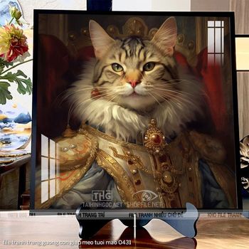 file tranh trang guong con giap meo tuoi mao 0431