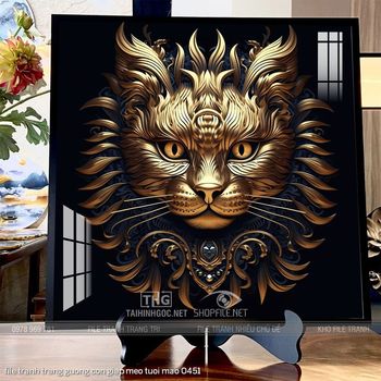 file tranh trang guong con giap meo tuoi mao 0451