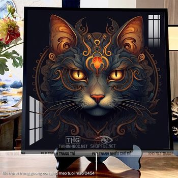 file tranh trang guong con giap meo tuoi mao 0454