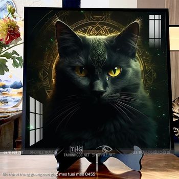 file tranh trang guong con giap meo tuoi mao 0455