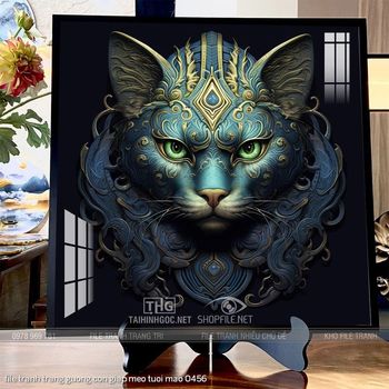 file tranh trang guong con giap meo tuoi mao 0456