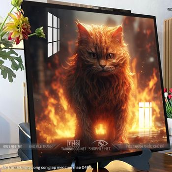 file tranh trang guong con giap meo tuoi mao 0465