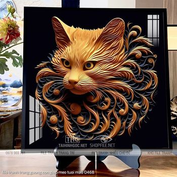 file tranh trang guong con giap meo tuoi mao 0468