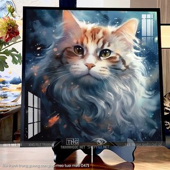 file tranh trang guong con giap meo tuoi mao 0471