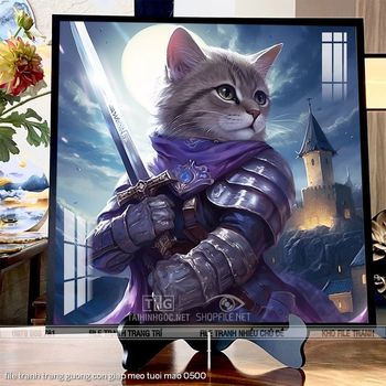 file tranh trang guong con giap meo tuoi mao 0500