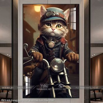 file tranh trang guong con giap meo tuoi mao 0512