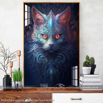 file tranh trang guong con giap meo tuoi mao 0518