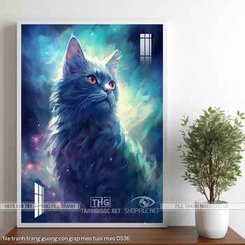 file tranh trang guong con giap meo tuoi mao 0536