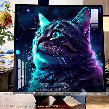 file tranh trang guong con giap meo tuoi mao 0556