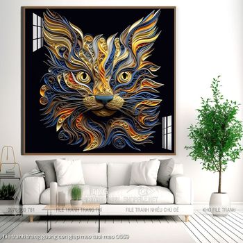 file tranh trang guong con giap meo tuoi mao 0559