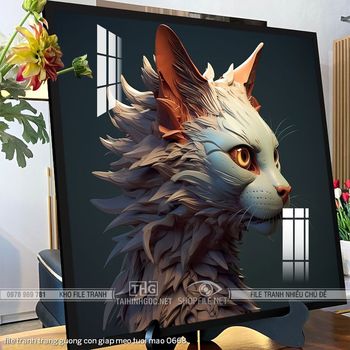 file tranh trang guong con giap meo tuoi mao 0668