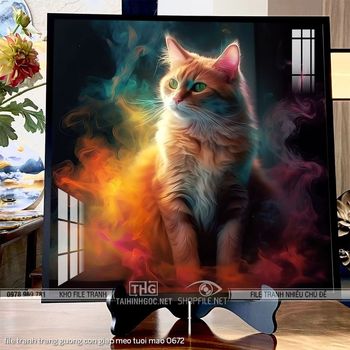 file tranh trang guong con giap meo tuoi mao 0672