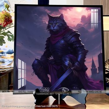 file tranh trang guong con giap meo tuoi mao 0675