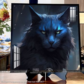 file tranh trang guong con giap meo tuoi mao 0677