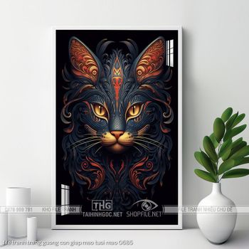 file tranh trang guong con giap meo tuoi mao 0685