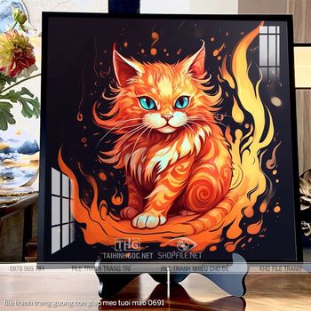 file tranh trang guong con giap meo tuoi mao 0691