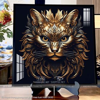 file tranh trang guong con giap meo tuoi mao 0695