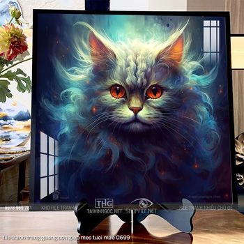 file tranh trang guong con giap meo tuoi mao 0699