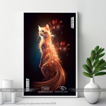 file tranh trang guong con giap meo tuoi mao 0736