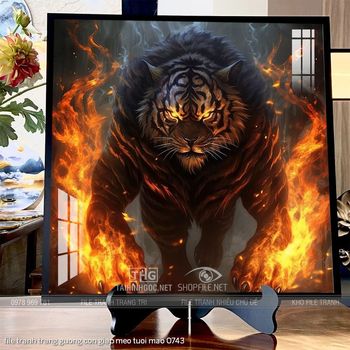 file tranh trang guong con giap meo tuoi mao 0743