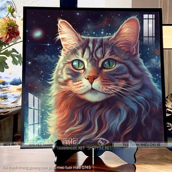 file tranh trang guong con giap meo tuoi mao 0745