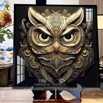 file tranh trang guong con giap meo tuoi mao 0748