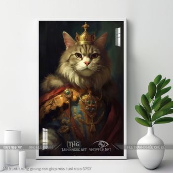 file tranh trang guong con giap meo tuoi mao 0757