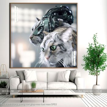 file tranh trang guong con giap meo tuoi mao 0763