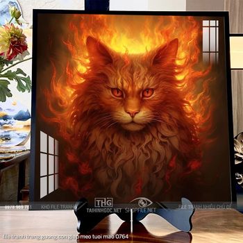 file tranh trang guong con giap meo tuoi mao 0764