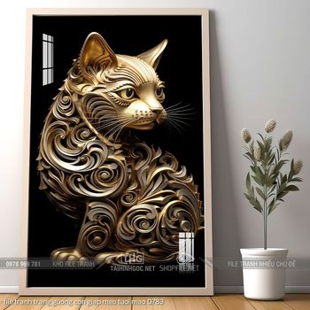 file tranh trang guong con giap meo tuoi mao 0783