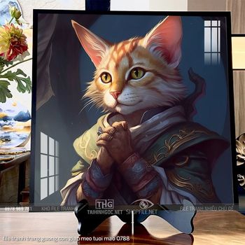 file tranh trang guong con giap meo tuoi mao 0788