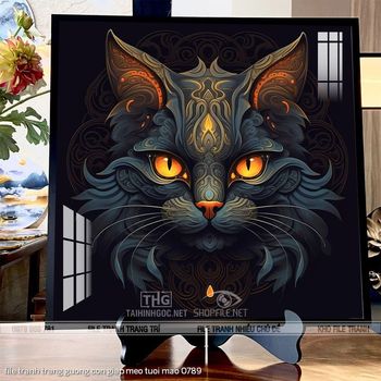 file tranh trang guong con giap meo tuoi mao 0789