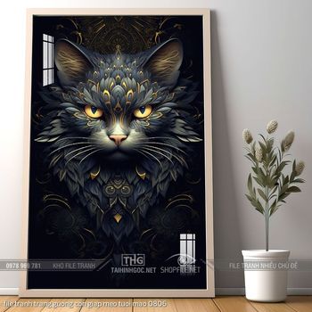 file tranh trang guong con giap meo tuoi mao 0806