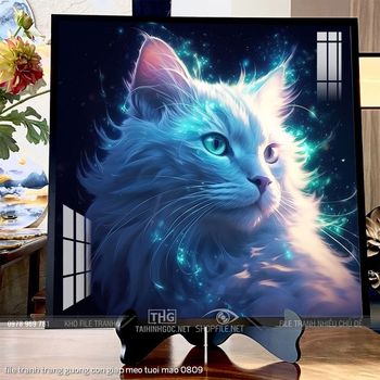 file tranh trang guong con giap meo tuoi mao 0809