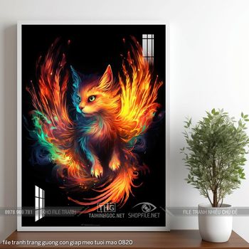 file tranh trang guong con giap meo tuoi mao 0820