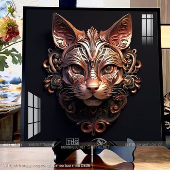 file tranh trang guong con giap meo tuoi mao 0836