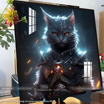 file tranh trang guong con giap meo tuoi mao 0846