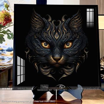 file tranh trang guong con giap meo tuoi mao 0863