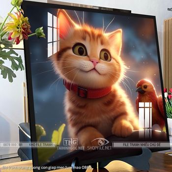 file tranh trang guong con giap meo tuoi mao 0865