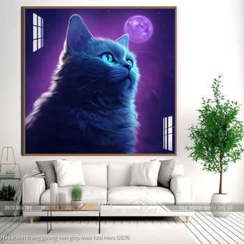 file tranh trang guong con giap meo tuoi mao 0876