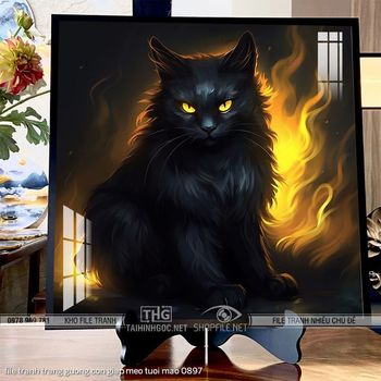 file tranh trang guong con giap meo tuoi mao 0897