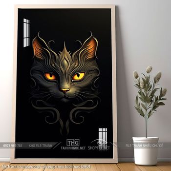 file tranh trang guong con giap meo tuoi mao 0901